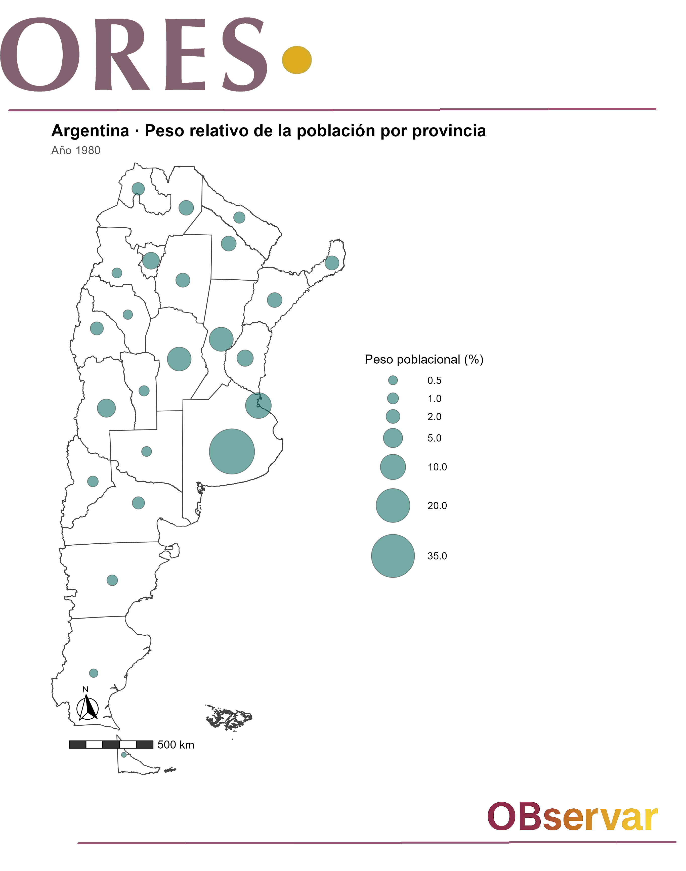 Vista previa: tamaño y peso demográfico